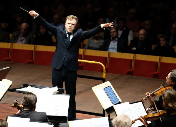 Sveriges Radios symfoniorkester och chefsdirigent Daniel Harding. 